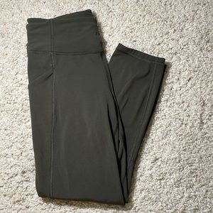 Womens Hunter Green Lulu Leggings